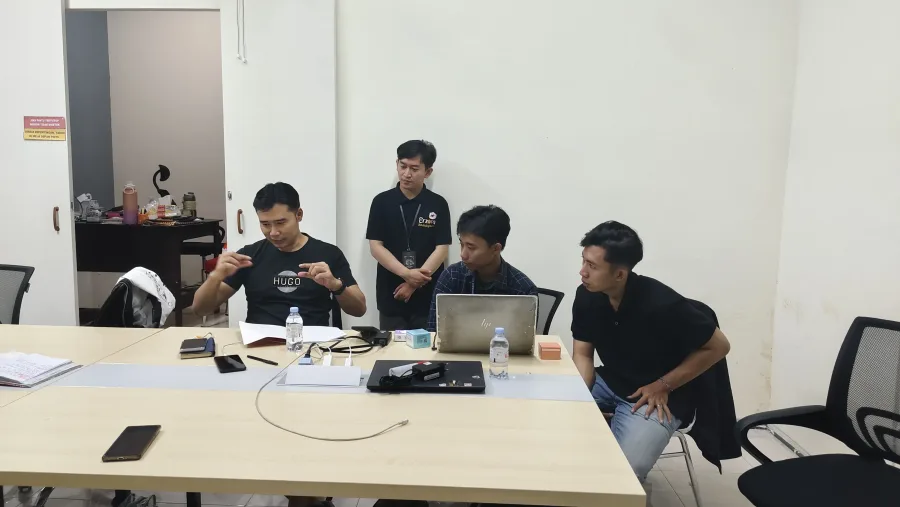 Sesi diskusi Pyramidsoft bersama klien